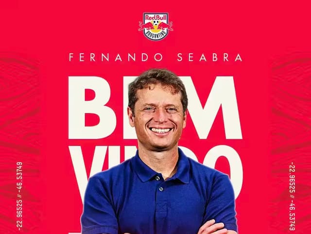Fernando Seabra, ex-Cruzeiro, é o novo técnico do Bragantino
