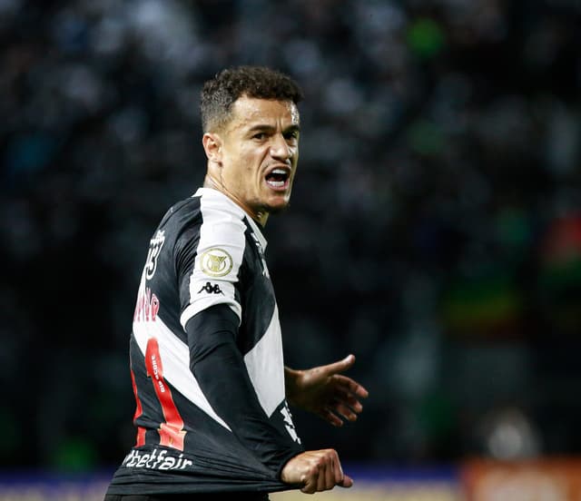 Coutinho acumula marca extremamente negativa desde retorno ao Vasco
