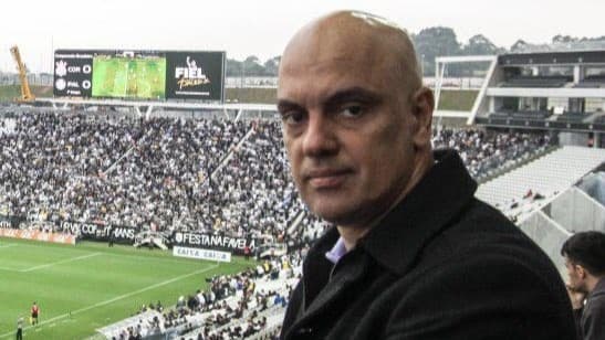 Alexandre de Moraes, ministro do STF, participa de ‘vaquinha’ do Corinthians