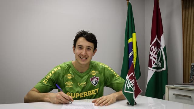 Fluminense anuncia a contratação do goleiro Marcelo Pitaluga