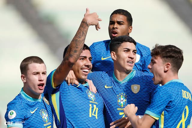 Brasil vence a Colômbia e assume liderança do hexagonal final do Sul-Americano Sub-20