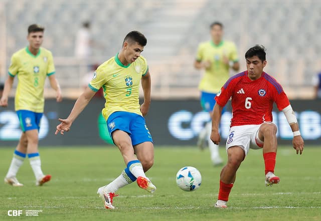 Brasil vence o Chile e fica perto do título do Sul-Americano Sub-20