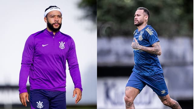 Depay x Neymar: todas as informações sobre Corinthians e Santos