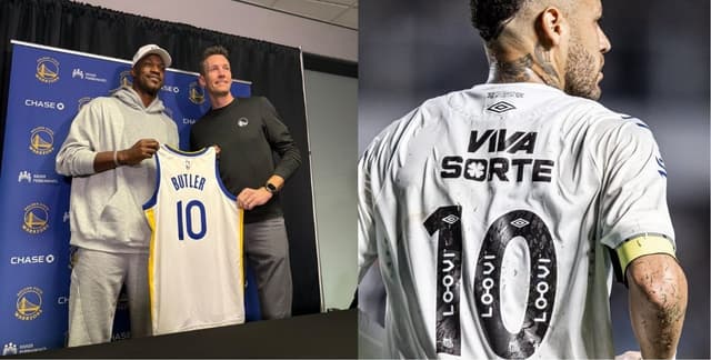 Jimmy Butler escolhe camisa 10 dos Warriors como homenagem a Neymar