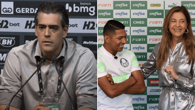 Bracks garante Rony no Atlético, cita o Vasco e cutuca rivais