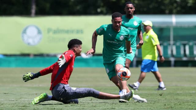 Palmeiras faz treino técnico e aprimora finalização para Choque-Rei no Paulista