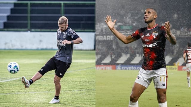 Ceará x São Paulo: Onde assistir, horário e escalações