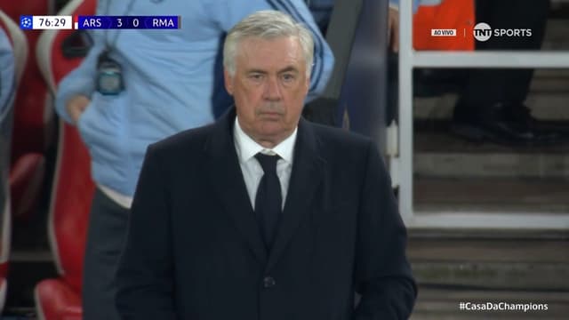 Atropelo na Champions aproxima Ancelotti da Seleção Brasileira