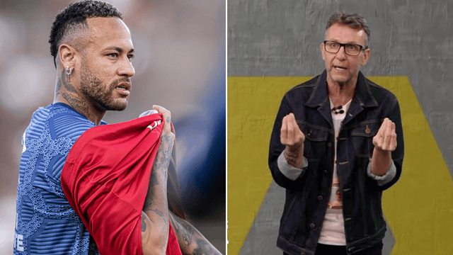 Neymar vai às redes e responde críticas de Neto: “falastrão”