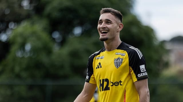 Artilheiro tido como promessa não soma 90 minutos pelo Atlético