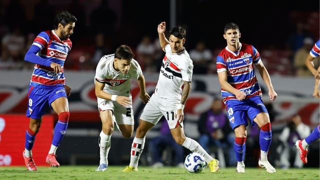 São Paulo desperdiça pênalti e fica no empate com o Fortaleza