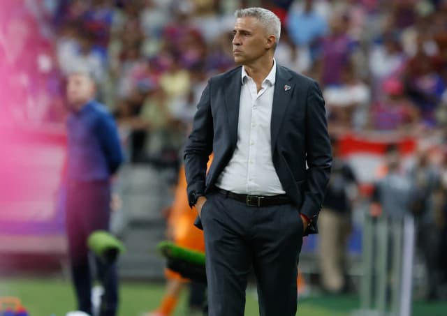 Crespo valoriza elenco do São Paulo após 2 a 0 no Fortaleza e fim de tabu de 11 jogos