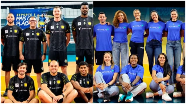 Vôlei do Praia Clube apresenta elencos masculino e feminino para temporada 2026/27