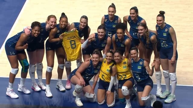 Liga das Nações de Vôlei: Luzia brilha no lugar de Julia Kudiess e Brasil vence Japão