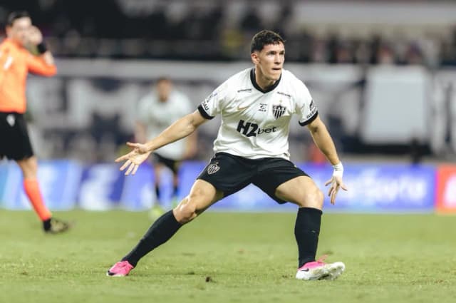 Thiago Borbas estreia pelo Atlético-MG em empate contra o Remo pelo Brasileirão