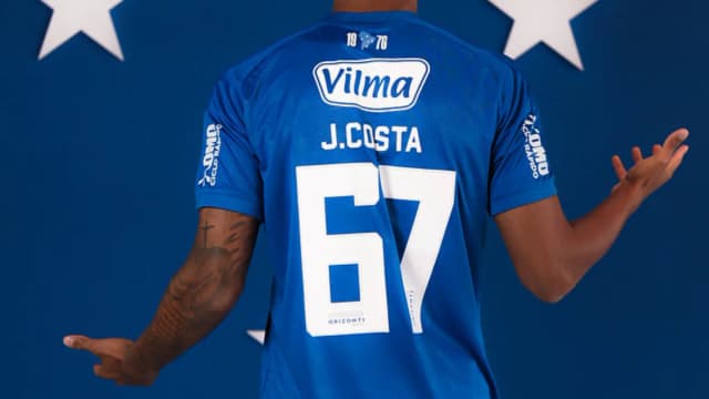 Cruzeiro: João Costa revela motivo para usar a camisa 67 no clube