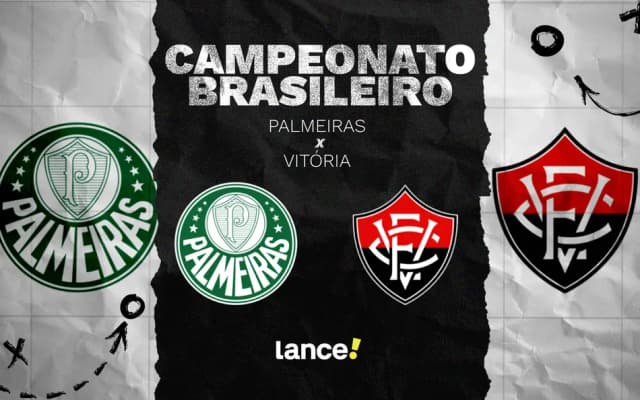 Palmeiras x Vitória: onde assistir, horário e escalações pelo Brasileirão