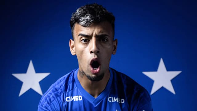 Lucho Rodríguez é apresentado no Cruzeiro e revela desejo de ampliar contrato