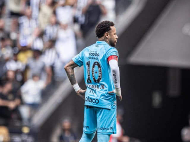 Neymar não é denunciado pelo STJD após confusão em jogo entre Remo e Santos