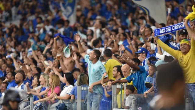 Cruzeiro vende 44 mil ingressos e bate 70% da meta para jogo contra o Mirassol no Mineirão