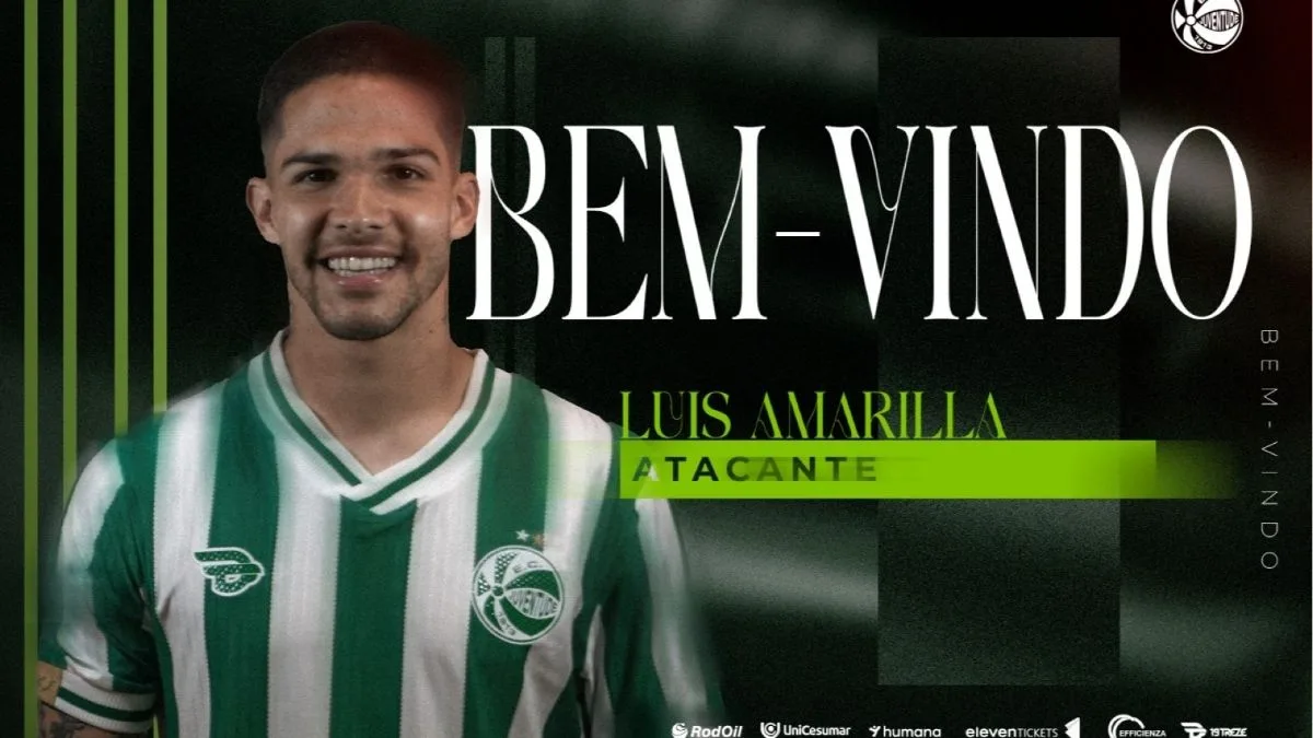 Juventude contrata atacante Luis Amarilla para jogo contra o Atlético na Copa do Brasil