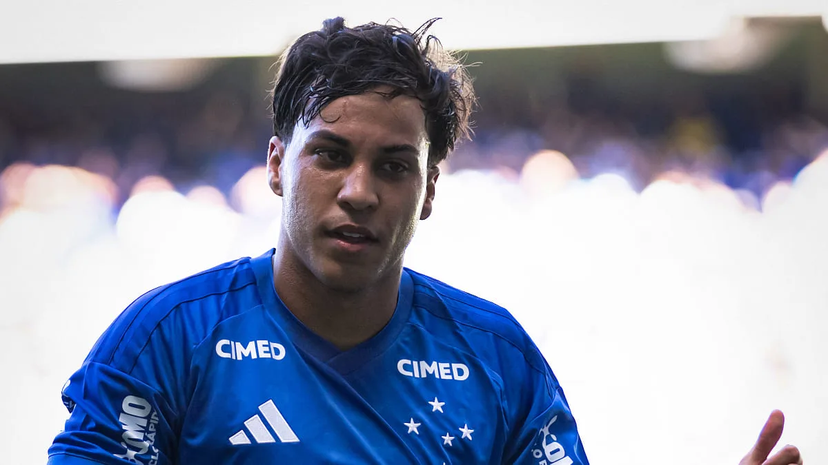 Kaio Jorge rebate influenciador do Cruzeiro após críticas sobre desempenho