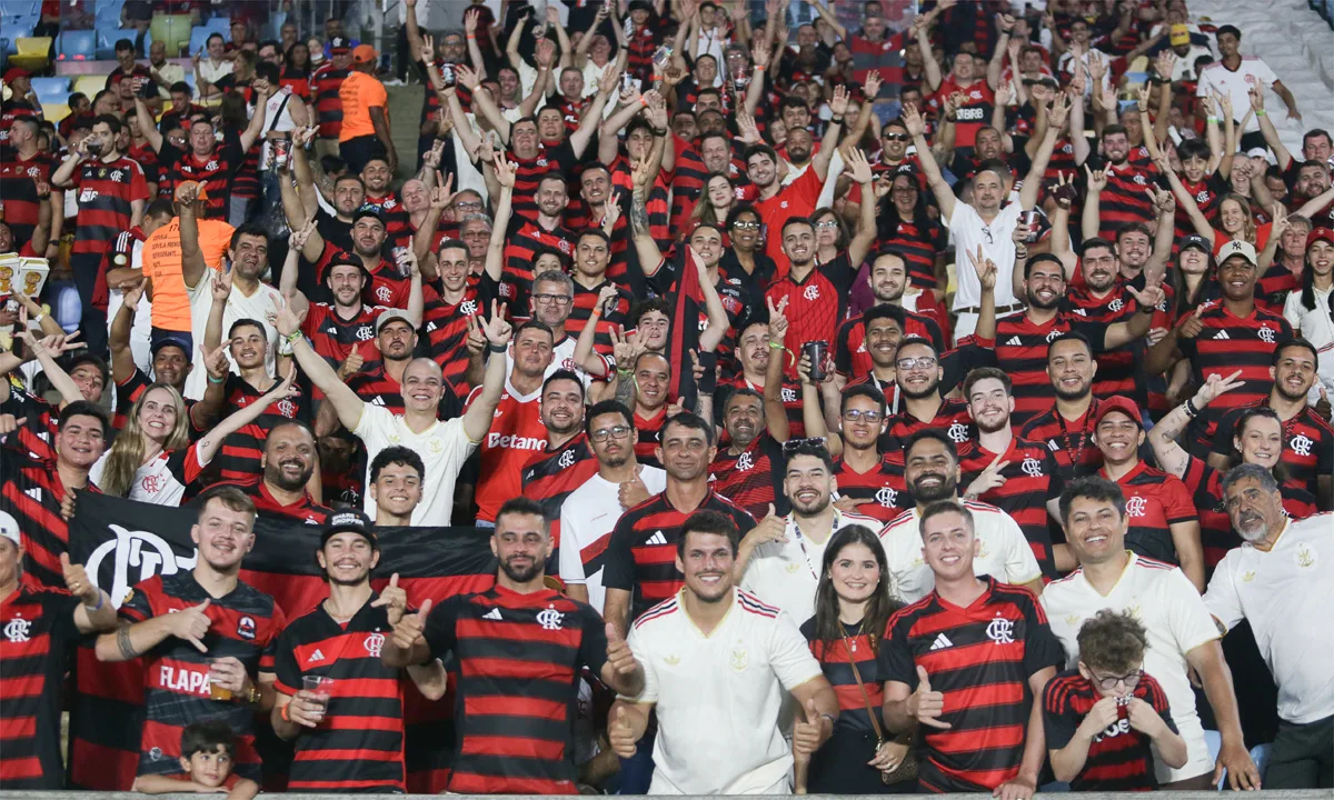 Jogo do Flamengo contra o Cruzeiro tem festa da torcida em Belo Horizonte antes da Libertadores