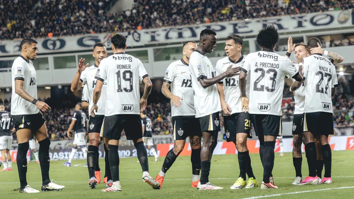 Bernard recebeu passe de Minda para marcar em Remo x Atlético